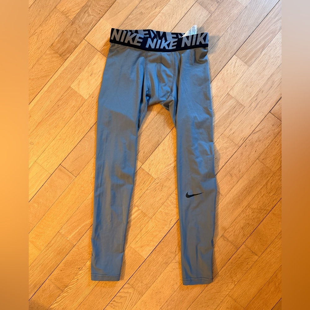 Nike Gray Compression Leggings